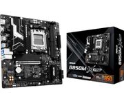 ASRock B850M-X R2.0 AM5 Micro-ATX Motherboard: AMD Ryzen 9000/8000/7000 Ready | DDR5 8200+ OC | PCIe 5.0 M.2 | 2.5G LAN | USB 3.2 Type-C | HDMI/DP