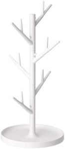 YAMAZAKI home Branch Glass Stand 13.40 x 6.30 x 6.30 inches White