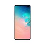 Samsung Galaxy S10+ Mobile Phone; Sim Free Smartphone - Prism White, (UK Version)