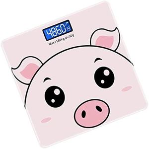 Toddmomy 1 Pc Escala De Cuerpo Lindo Balanza Báscula Inalámbrica Hogar Escala De Casa Escala De Peso Precisa Baterías Recargables c Escala De Grasa Vidrio Templado Aptitud Física Cargar