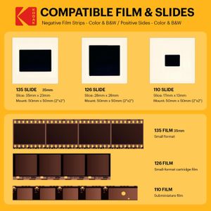 Kodak Slide N Scan Film Scanner – Digital Converter for 35mm Slides & Negatives