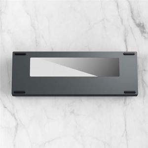 DrunkDeer G65 Aluminum Case Kit for 65% Rapid Trigger Gaming Keyboard DIY Keyboard Case, Space Grey - Only Case