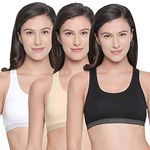 BODYCARE Racerback Sports Bra Multicolour