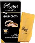 HAGERTY Gold Cloth Gold Cleaning Cloth 36 x 30 cm Impregnated Cotton Jewellery Cloth for a Renewed Shine Efficient Jewellery Polishing Cloth for Yellow Gold Rose Gold White Gold