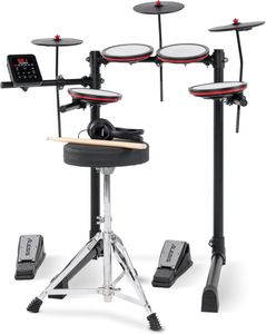 Alesis Turbo Mesh Electric Drum Set – 7-Piece Electronic Kit