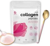 Multi Collagen Peptides Powder, Colagen Hidrolizado for Women, Hydrolyzed Collagen Protein Powder - (Type I, II, III, V, X) with Hyaluronic Acid & Vitamin, Unflavored (1pack)