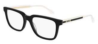 Gucci GG0560ON 005 Eyeglasses Frame Men's Black/Crystal Full Rim Square 55mm