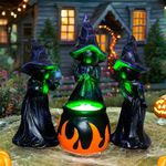 NEROSUN 4 PCS Halloween Miniature W