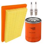 Gewxgzo 6485 Maintenance Kit Air Filter 0J8478S Oil Filter 070185E Fit for Ge-nerac 20kW 22kW Standby Generators 999cc Engine