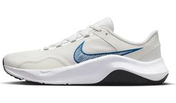 Nike Men's M Legend Essential 3 Nn Training Shoes, Platinum Tint Court Blue White Black, 9.5 UK