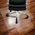 Chair Mat Home Office Desk Chair Mat for Hard Floors - 36"x47" Under Desk Computer Gaming Chair Mat Anti-Slip Heavy Duty Floor Protector