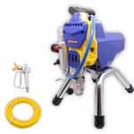 TOMAHAWK® PXL-9999 750W Airless Paint Sprayer - 1.2L/Min Flow Rate High Pressure Hose 3000PSI Spraying Machine,Blue