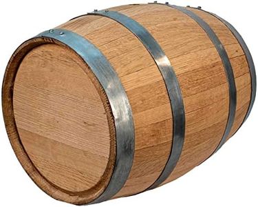 5 Gallon Oak Barrel - Wooden Whiskey Barrel Wine Barrel (20 Liter) - for The Home Brewer, Distiller, Wine Maker - New American Oak Barrel for Aging Whiskey, Bourbon, Mead (HERITAGE SERIES)