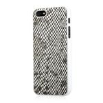 GGMM Glamour-A5/5S Genuine Leather Case for iPhone 5/5S - Retail Packaging - Split White