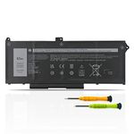 TIIANTE 63Wh RJ40G Laptop Battery Replacement for Dell Latitude 14 5420 Latitude 15 5520 Precision 15 3560 Series P137G P137G001 P104F P104F001 P104F002 075X16 01K2CF WY9DX 0WK3F1 0M3KCN 005R42