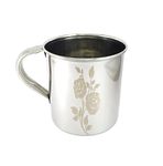 Saubhagya Stainless Steel Mug/Bath Mug/Drinking Tea, Coffee and Water Mug (Medium 800ml)