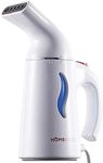 Clothes Steamer Handheld - Garment Steamer for Clothes - Hand-Held Steamer Portable - Lightweight Hand Steamer - Travel Steamer - White - 130 ml Tank