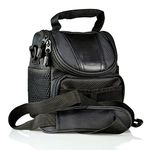 Camera Case Lightweight Camera Strap Shoulder Bag for Nikon CoolPix P900 B700 B600 B500 P610 P600 P530 P520 P510 P500 P100 L840 L830 L820 L810 L800 L340 L320, Black (BG1), Black, CAMERA BAG