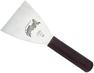 Mercer Culinary Hell's Handle Grill Scraper, 4-Inch x 4-1/2-Inch, Maroon