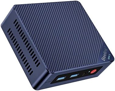 Beelink Mini S12 Pro Mini PC, Mini Ordinateur de Bureau avec Alder Lake-N N100, 16 Go DDR4 + 500 Go M.2 2280 SSD, WIFI6, Double HDMI, Double écran, 1000 Mbps, BT 5.2