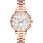 Michael Kors Ladies' Watch Gold Chronograph Sofie MK6576