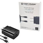 COGA Canada - USB C Charger-25W PD Wall Charger Super Fast Charging for Samsung Galaxy S20/S21/S21+/S21Ultra/S22/S22+/S23/S23+/S23Ultra/S23FE/S10/Note 10 Plus/S9 S8/S10e 3.5ft Type C Cable