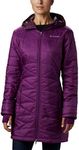 Columbia Women's Mighty Lite Hooded Jacket, Wild Iris, Small