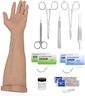 MedEduQuest Suture Practice Arm Kit for Medical Students, Suturing Kit with Needles and Suture Tools for Practice Stitching
