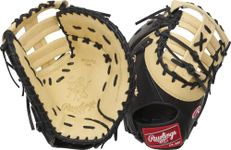 Rawlings | Heart of The Hide Baseball First Base Glove | Traditional Break-in | 13" | Single Post - Double I Bar Web | Right Hand Throw