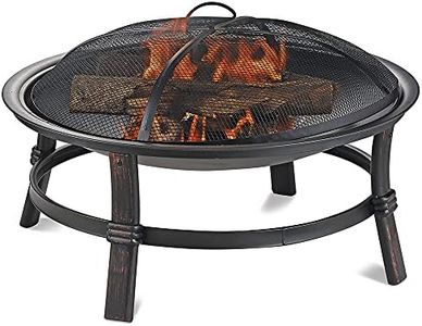Endless Summer Brushed Copper Wood Burning Outdoor Firebowl