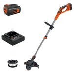 BLACK+DECKER (LST136) 40V Max String Trimmer / Edger, 13-Inch