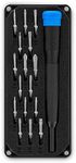 iFixit Minnow Precision Bit Set, Pocket-Sized Portable bit Set with 16 Mini-bits (4 mm) & Precision Screwdriver for Repairing Electronics Like iPhone