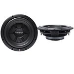 2) ROCKFORD FOSGATE R2SD2-10 10" 800W Car Shallow/Slim Subwoofers Subs R2SD210