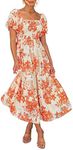 ZESICA Women's 2023 Summer Boho Flo