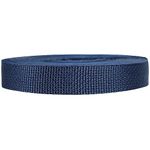 Strapworks Lightweight Polypropylene Webbing - Poly Strapping for Outdoor DIY Gear Repair, Pet Collars, Crafts – 3/4 Inch by 10, 25, or 50 Yards, Over 20 Colors