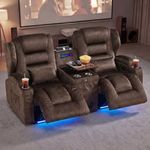 RV Loveseat Recliner Wall Hugger, P