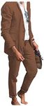 Men 2 Pieces Suit Linen Beach Weddi