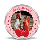 Precious Moments BIS Hallmarked Personalised Silver Coin Newly Married 20 Gram 999 Pure