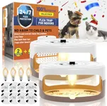 2 Packs Flea Traps for Inside Your 