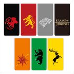 Zesta 3D Cute Magnetic Book Mark Gifts for Book Lovers | Book Marks for Book Lovers | Bookmarks Aesthetic for Books | Cartoon Magnetic Bookmarks (Game of Thrones, Large (15X4 Cms))