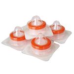 [CASE OF 25] Syringe Filters [Sterilized Individually Packed] Hydrophobic PTFE Membrane Diameter 33mm Pore Size 0.45μm by Allpure Biotechnology (PTFE-33mm-0.45μm)