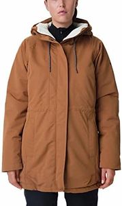 Columbia Femme Manteau Veste D'Hiver, Camel Brown, S
