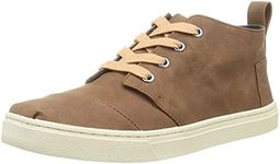 TOMS Unisex Kids Botas Cupsole Sneaker, Brown, 4 UK