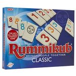 IDEAL | Rummikub Classic game: Brings people together | Family Strategy Games | For 2-4 Players | Ages 7+ , Plastic, Multicolor