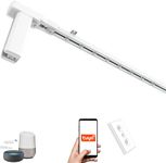 ACRIMO Motorized Curtain Track, Smart Track Kit with WiFi Motor and Remote Control, Compatible with Google Home, Alexa, and the Tuya Smart Mobile APP, Length up to 4 meters