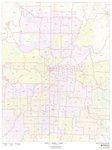 Kansas City, Missouri ZIP Codes - 36" x 48" Paper Wall Map