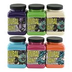 Chroma Mural Paint 16 Oz Set of 6 Brights