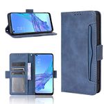 Huawei Honor 50 Case [Wallet Case] [Kickstand] [Card Slots] [Magnetic Flip Cover] Compatible with Huawei Honor 50 Smartphone(Blue)