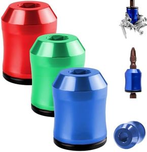 Magnetic Screw Holder, Bit Magnetizer Ring for Screwdriver & Drill Bits, Universal Magnetic Bit Holder, Magnetizer Tool for Hex Screwdrivers & Power Tools (Mix-B)