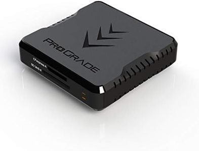 CFexpress Type A and SDXC/SDHC UHS-II Card Reader with Two Slots | USB 3.2 Gen 2 | by ProGrade Digital (PG09)